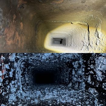 Garden State Chimney - Before & after chimney cleaning - creosote removal - Chimney Sweeps Near Me - Wayne, New Jersey