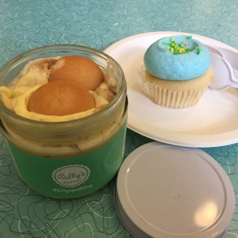 Billy's Bakery - Banana pudding (delicious) + stale cupcake... - Bakeries Near Me - New York, New York