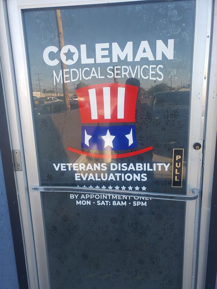 COLEMAN MEDICAL SERVICES Updated October 2024 143 Panamint Ave