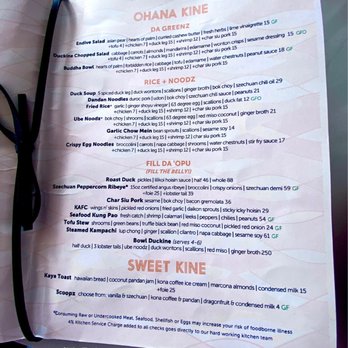 Duckine - Menu - Chinese Near Me - Lahaina, Hawaii Duckine - Menu - Chinese Near Me - Lahaina, Hawaii