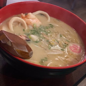 Naruto 88 Bistro - Seafood Ramen Noodles soup - Sushi Bars Near Me - Miami, Florida