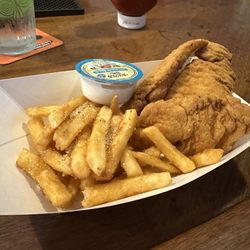 P-2's Irish Pub - Chicken Dippers & Fries. $15.75?