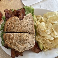 Caffe 101 - Classic BLT - most bacon I've ever had on a sandwich!