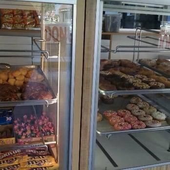 White Lane Donuts - a display case full of donuts - Donuts Near Me - Bakersfield, California