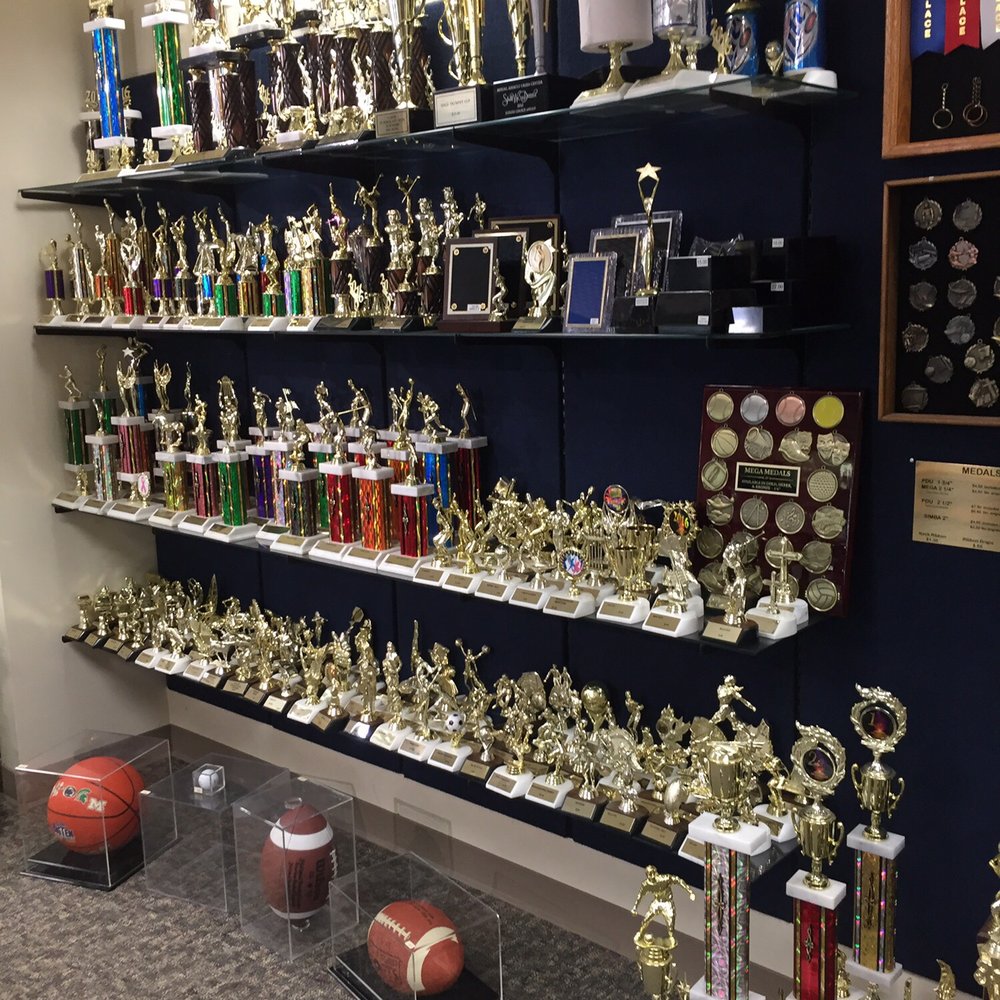 Appleton Trophy & Engraving - A portion of their trophy selection - Trophy Shops Near Me - Appleton, Wisconsin Appleton Trophy & Engraving - A portion of their trophy selection - Trophy Shops Near Me - Appleton, Wisconsin