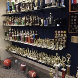 Appleton Trophy & Engraving - A portion of their trophy selection