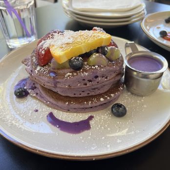 The Hangout - Ube pancakes - Breakfast & Brunch Near Me - Walnut Creek, California The Hangout - Ube pancakes - Breakfast & Brunch Near Me - Walnut Creek, California