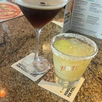 California Pizza Kitchen - Espresso martini & Cadillac margarita - Pizza Near Me - Santa Barbara, California California Pizza Kitchen - Espresso martini & Cadillac margarita - Pizza Near Me - Santa Barbara, California