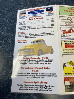 Menu photo 5 Thunder Road Grill Winston Salem, NC
