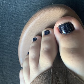 Orchid Nail and Spa - Bumpy polish, I just left the salon. - Nail Salons Near Me - Mesa, Arizona