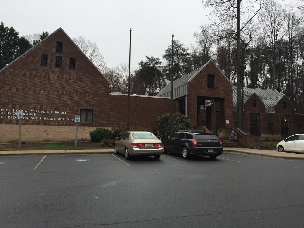FORSYTH COUNTY PUBLIC LIBRARYSOUTHSIDE BRANCH 3185 Buchanan St, WinstonSalem, North Carolina
