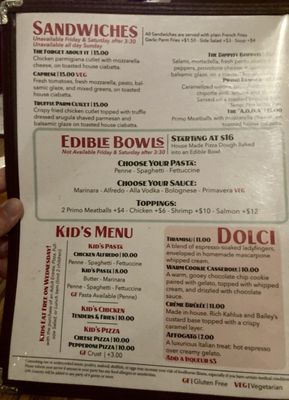 Menu photo 2 Primo On Water Street Fall River, MA Menu photo 2 Primo On Water Street Fall River, MA