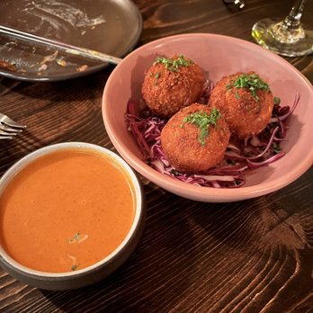 Cloud & Spirits - Hainan Chicken Arancini - New American Near Me - Cambridge, Massachusetts