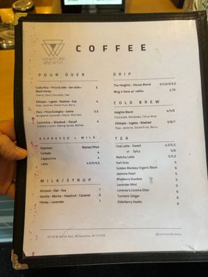 Menu photo 1 Vennture Brew Milwaukee, WI