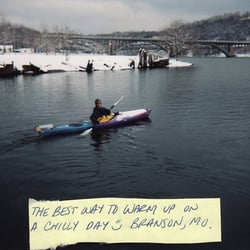 Lake Taneycomo - Winter Kayaking on Lake Taneycomo