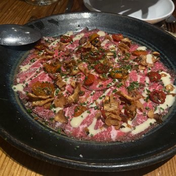 Intero Restaurant - Wagyu carpaccio must try! - Italian Near Me - Austin, Texas