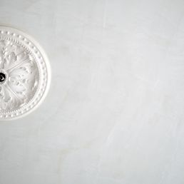 Replastered ceiling Replastered ceiling