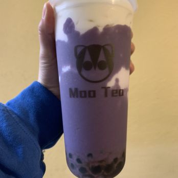 Moo Tea - Purple Yam Fresh Milk - Tea Rooms Near Me - Alhambra, California