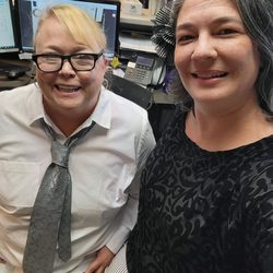 PC Smiles Milwaukie - Your friendly front office team, Nancy and Dee!