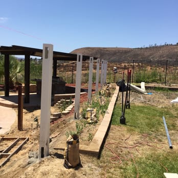 3T Fence - New posts set and being leveled - Fences & Gates Near Me - Wildomar, California 3T Fence - New posts set and being leveled - Fences & Gates Near Me - Wildomar, California