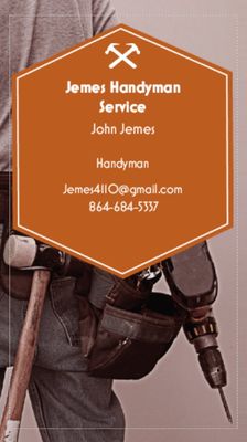 Jemes Handyman Service Logo