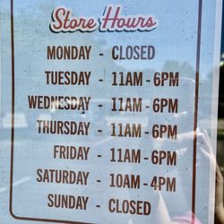 Estate Sales & Treasures - Hours