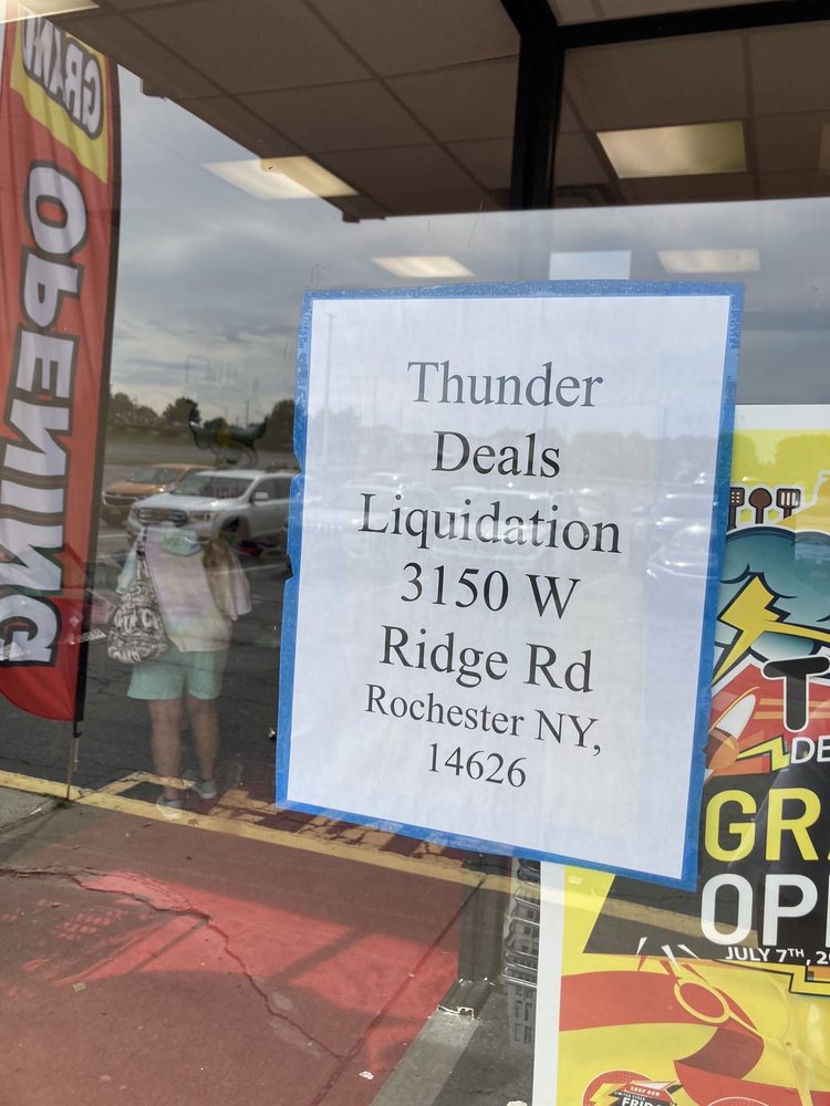 Thunder Deals Liquidation