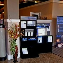 Blue Wolf Concepts - Our Revers Osmosis drinking systems on display in our office.