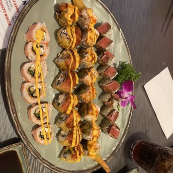 Sushi Ichii - The bottom 4 "Specialty Rolls" on the all you can eat menu. Snow White is my favorite one. - Sushi Bars Near Me - Katy, Texas