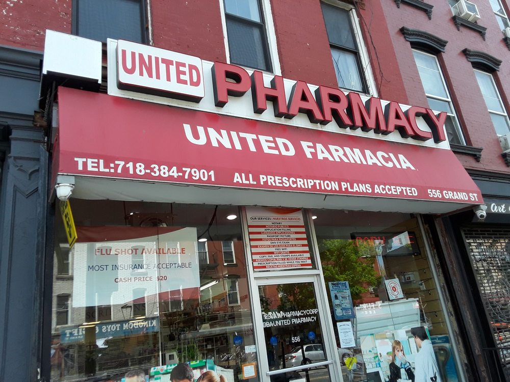 UNITED PHARMACY Updated October 2024 12 Reviews 556 Grand St