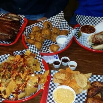 Cactus Bob's BBQ Corral - The wife's Chicken included in this pic,  great flavors all around. - Barbeque Near Me - Johnston, Iowa