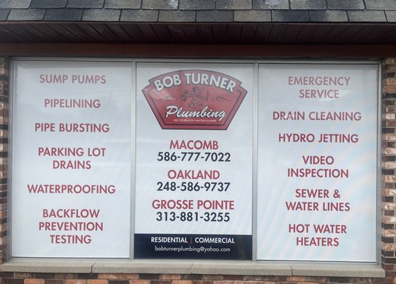 Bob Turner Plumbing Logo
