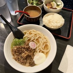 Beef udon Beef udon