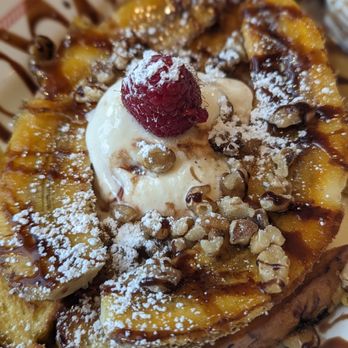 Breakfast Republic - Banana foster french toast - Breakfast & Brunch Near Me - Culver City, California Breakfast Republic - Banana foster french toast - Breakfast & Brunch Near Me - Culver City, California