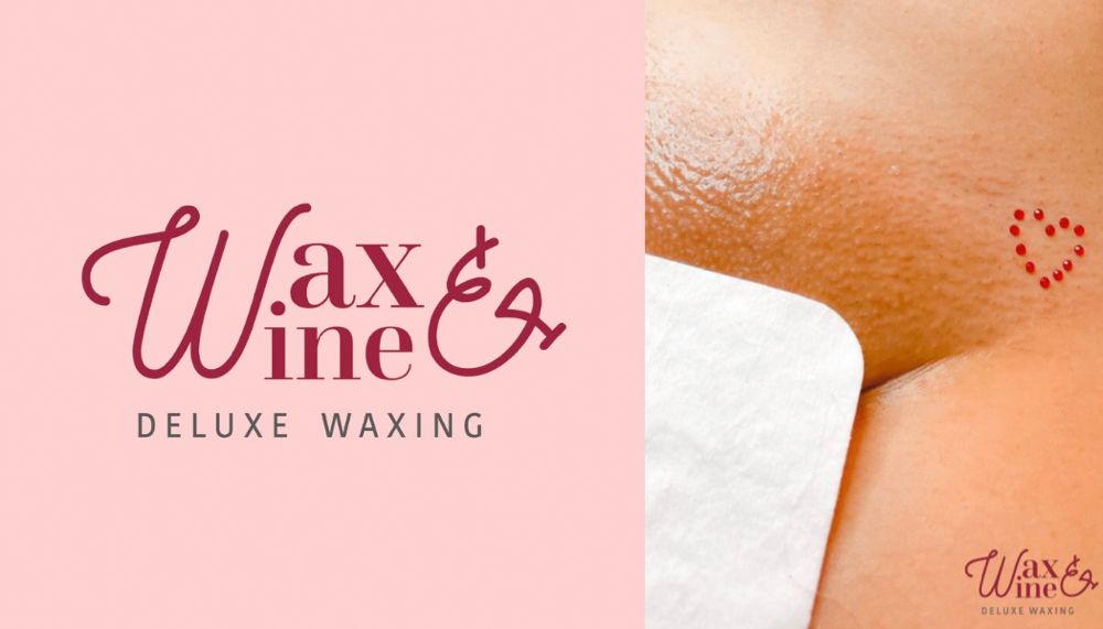 Wax & Wine Deluxe Waxing Logo