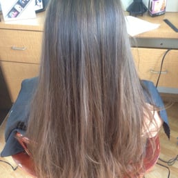 Balayage highlights & long layers! Balayage highlights & long layers!
