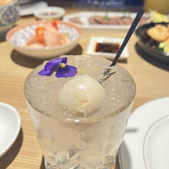 Tiger Dumplings - Lychee drink cocktail (can't remember the name) - Noodles Near Me - Arlington, Virginia