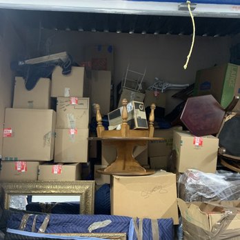 Viking Moving & Relocation Services - Another view of the finished unit. Carefully packed and stacked to make the most of the space. - Movers Near Me