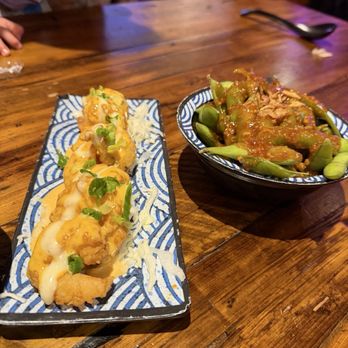 Neko Ramen & Rice - Bang Bang Shrimp (6pcs) Spicy Garlic Edamame - Ramen Near Me - Denver, Colorado Neko Ramen & Rice - Bang Bang Shrimp (6pcs) Spicy Garlic Edamame - Ramen Near Me - Denver, Colorado