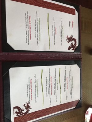Menu photo 6 Dragons Oriental Dining Cancún, ROO Menu photo 6 Dragons Oriental Dining Cancún, ROO