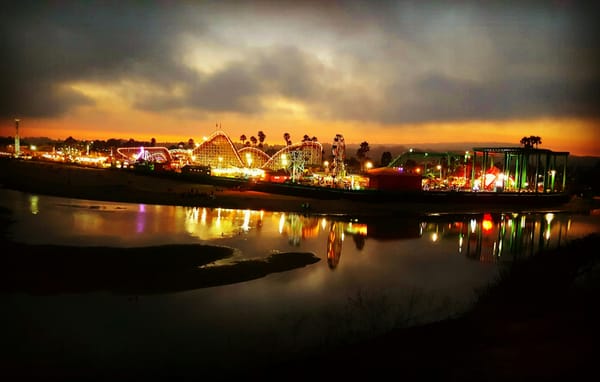 Santa Cruz Beach Boardwalk by null