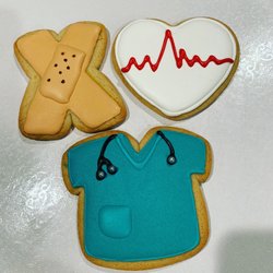 Designed sugar cookies