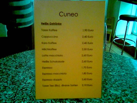 Menu photo 2 Cafe Cuneo Stuttgart, BW