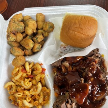 Wholy Smoke Family Restaurant - All vegan. Jackfruit, pasta, okra, and roll. - Seafood Near Me - Mauldin, South Carolina Wholy Smoke Family Restaurant - All vegan. Jackfruit, pasta, okra, and roll. - Seafood Near Me - Mauldin, South Carolina