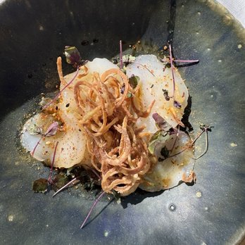 Pa'La - 24th Street - Complimentary scallop crudo - Mediterranean Near Me - Phoenix, Arizona