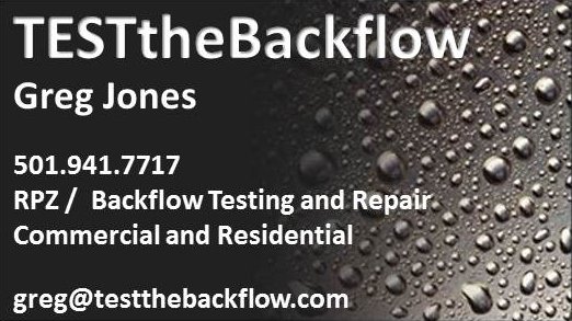 Slide of Test the Backflow