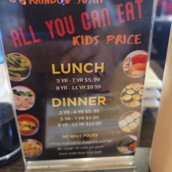 Rainbow Sushi - all you can eat. - Sushi Bars Near Me - Jacksonville, Florida Rainbow Sushi - all you can eat. - Sushi Bars Near Me - Jacksonville, Florida