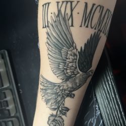 Divine Tattoo Parlor - 4 days after having it done