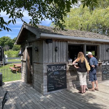 Waupoos Estates Winery - Bar and food truck out back - Wineries Near Me - Picton, Ontario Waupoos Estates Winery - Bar and food truck out back - Wineries Near Me - Picton, Ontario