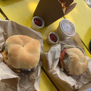 Webers - Cheeseburger and fries, side gravy - Hot Dogs Near Me - Orillia, Ontario